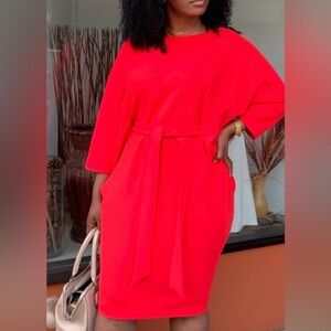 Gabrielle Union New York and company red dress